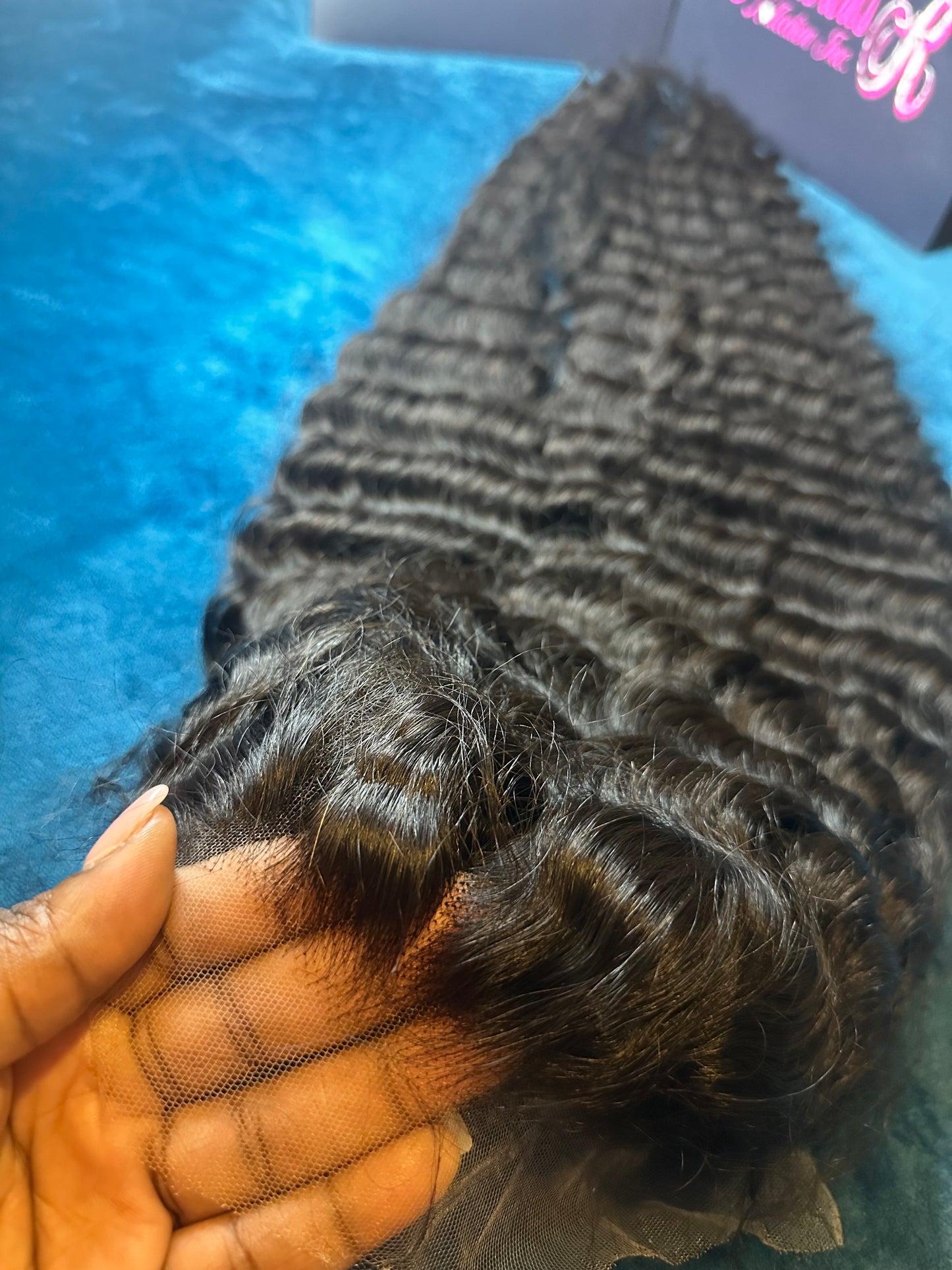 Deep Wave Frontal Wig